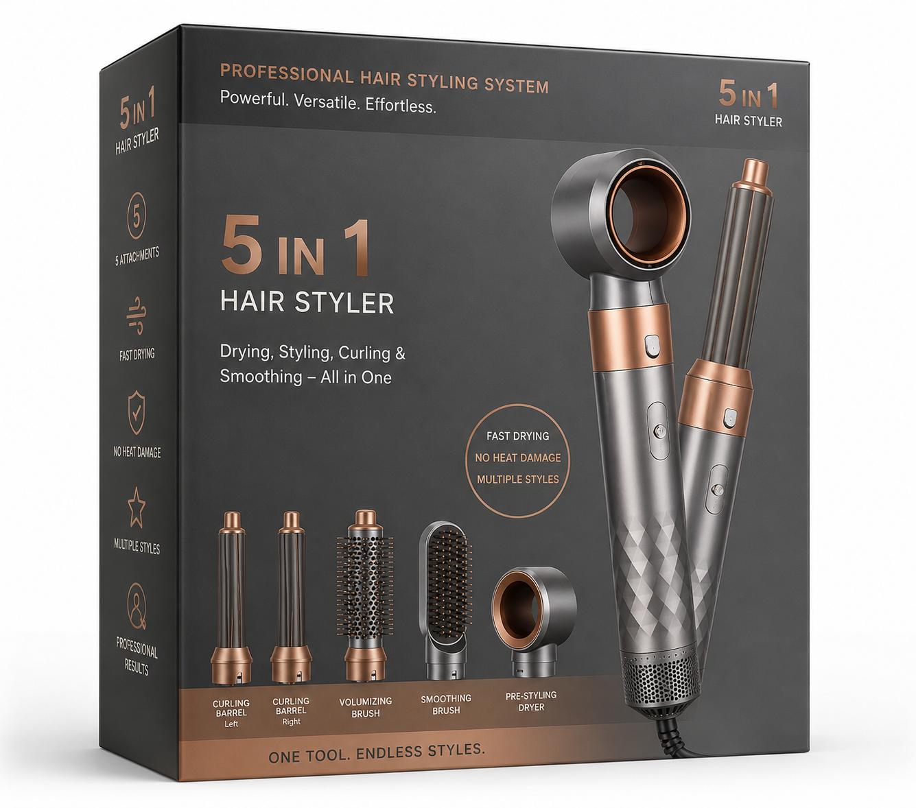 5-in-1 AirWrap Hair Styler & Volumizer | Fast Drying